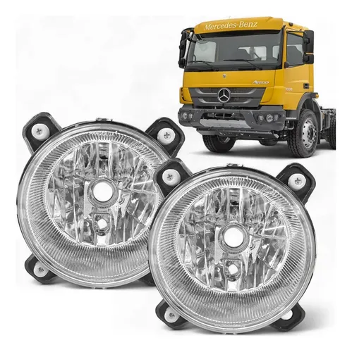 Par Farol Optico Mercedes Atron Actros Atego 2013 2021 Luz Baixa Orgus BO227LB
