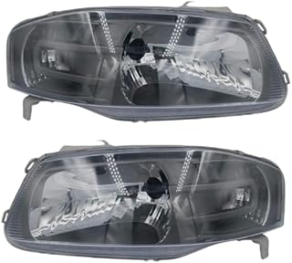 Par Farol VW Gol G4 Parati Saveiro 2006 2009 Mascara Cromada Arteb