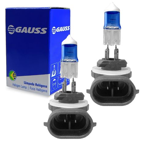 Par Lâmpada Azul Halogena Max Light H27W 1 12V 27W PG13 Gauss GL880H27B H27W, PG13, GL880H27B