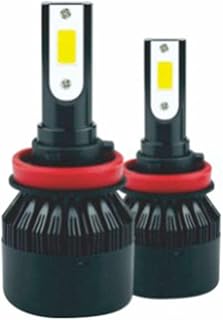 Kit Lâmpada Super Led Headlight H27 35w 6000K 12V e 24V