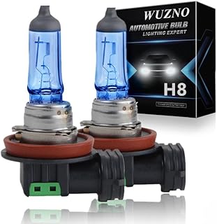Lâmpada de farol de halogêneo H8/farol de neblina 12V 35W branco 5000K farol super brilhante