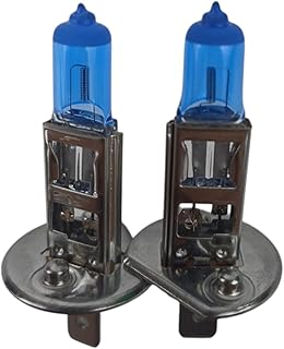 PAR DE LAMPADA SUPER BRANCA 12V ENCAIXE: H1 55W