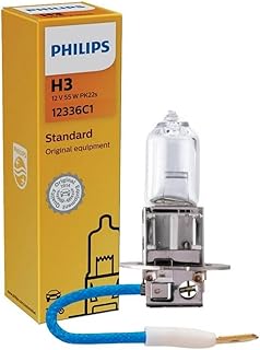 Lâmpada Farol H3 12V 55W - Philips 12336C1