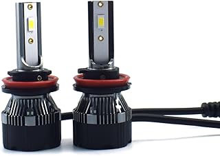 Kit Ultra Lâmpada LED Farol H1 H3 H4 H7 H8/H11 H16 H27 HB3 9600LM 6500K Branco Frio, 2 Lâmpadas 65W Super Brilho, IP67, 12-24V(H8/H11)