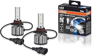 Par Lâmpada Haloway LED HB3 4 Luz Branca Fria 12V 125W 6500K