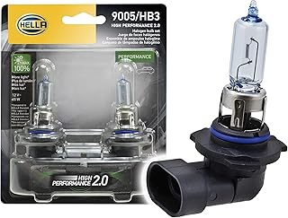Par Lâmpada Halógena Hella 9005 (HB3) HP 2.0 - High Performance - 12V - 65W