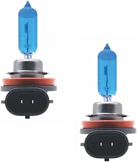 PAR DE LAMPADA SUPER BRANCA 12V ENCAIXE: H8 35W