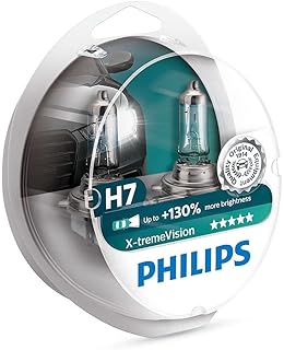 Par Lâmpada Philips H7 LED Xtreme Ultinon 6200K 12V 14W Farol