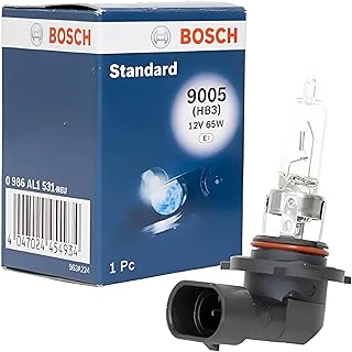 Bosch - Lâmpada de Farol HB3 (9005) Bosch Pure Light - 12V 65W Halógena