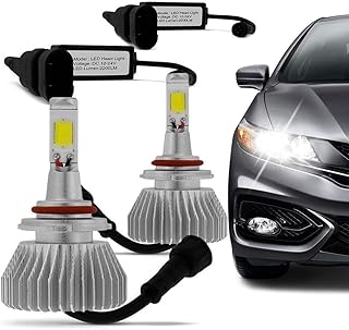 Par Lâmpada Super Led 6400 Lumens 12V 24V 35W Shocklight HB3 9005 6000K