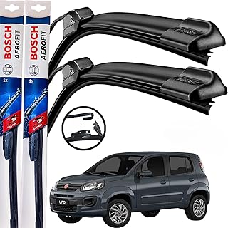 Par Palheta Parabrisa Fiat Idea Uno Aerofit Sd Dianteira Bosch