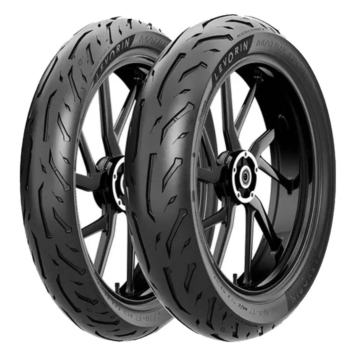 Par Pneu Moto Levorin 100 80 17 52M 140 70 17 66H Matrix Sport