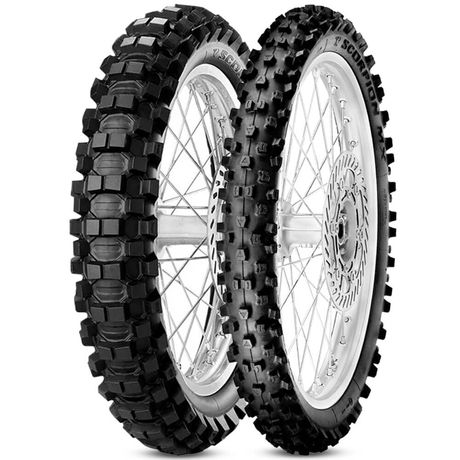 Par Pneu Moto Pirelli 19 70 100 19 42M 100 100 18 59M Scorpion