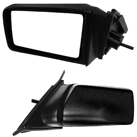 Par Retrovisor Chevrolet Monza 85 90 Preto Controle Cofran