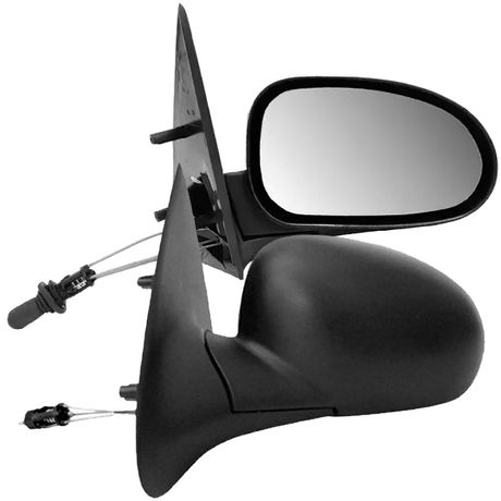 Par Retrovisor Gol G1 G2 Parati 95 98 Preto Controle Cofran