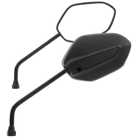 Par Retrovisor Titan 125 150 2014 2017 Preto 9MM Gvs