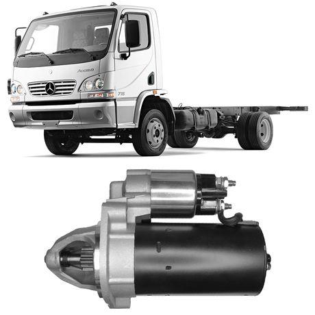 Partida Arranque 12V Sprinter 313 413 311 Cdi 2001 2012 Bosch F042002065