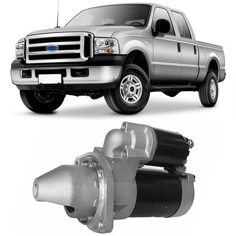 Partida Arranque Ford F250 F350 F4000 12V 10 Dentes Zm 8013006