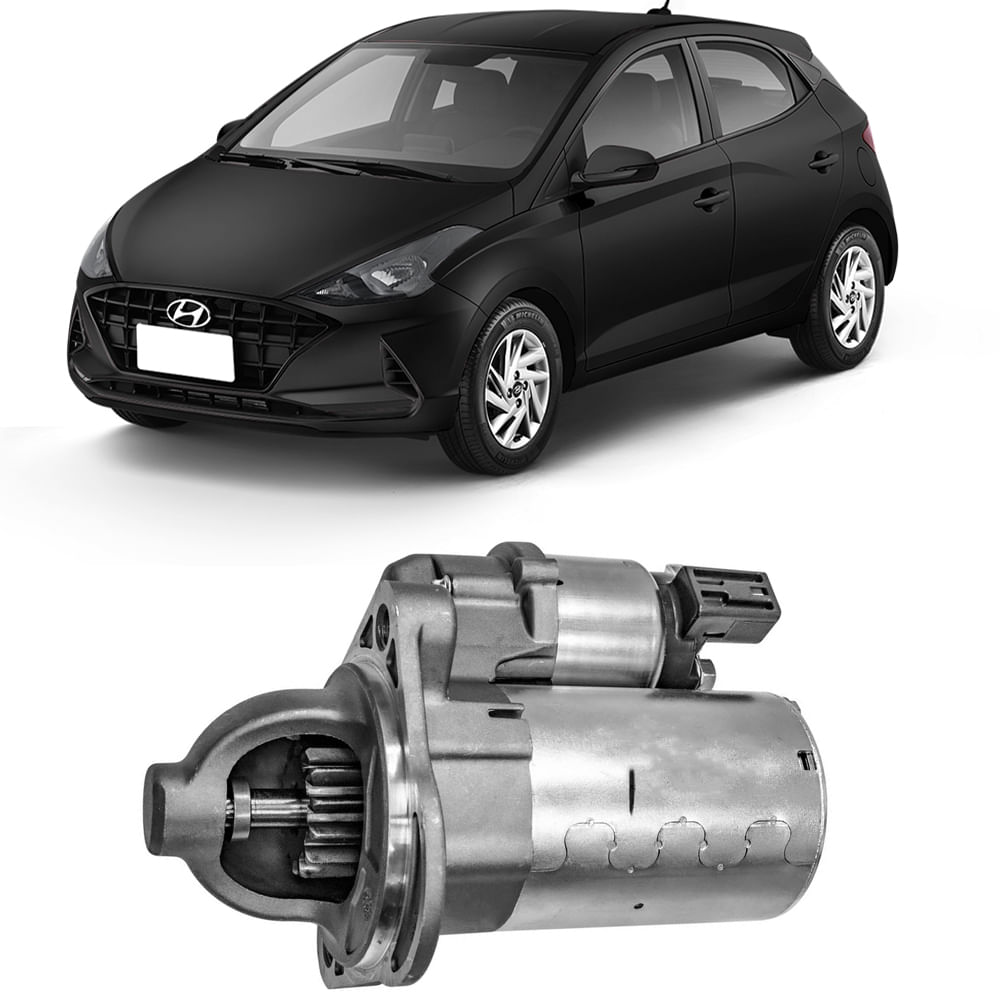 Partida Arranque Hyundai HB20 1 0 2020 2022 Delco Remy 61018532