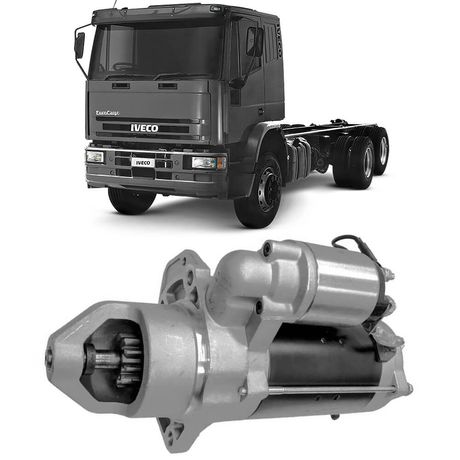 Partida Arranque Iveco Eurocargo 97 2004 24V 10 Dentes Zm 8013008