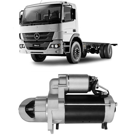 Partida Arranque Mercedes-Benz Atego Axor 2004 2011 Bosch F042002093