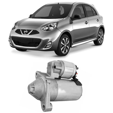 Partida Arranque Nissan March 2012 2018 Valeo