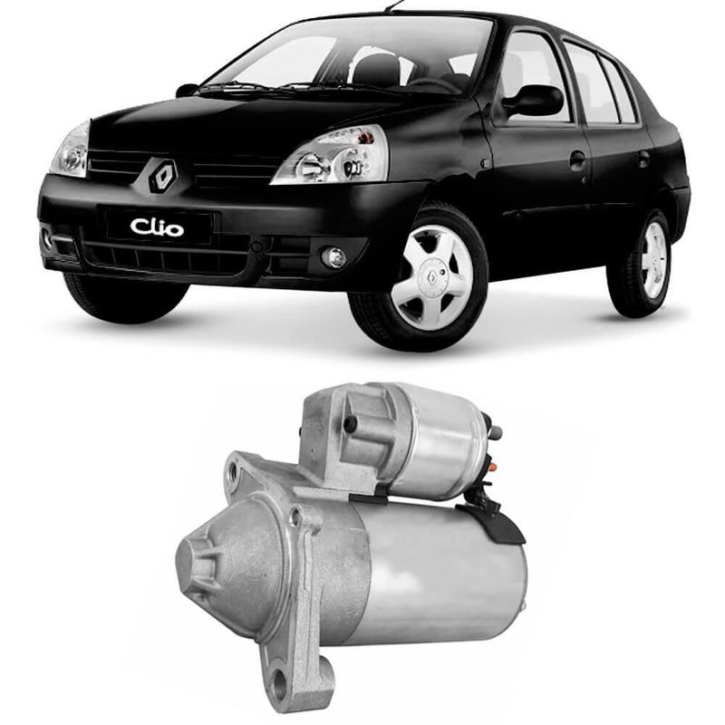 Partida Arranque Renault Clio Sedan 2000 2009 Valeo