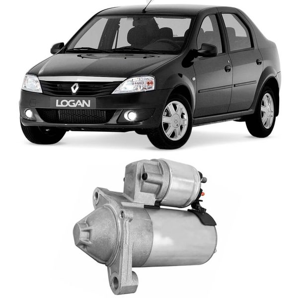 Partida Arranque Renault Logan 2007 2015 Valeo