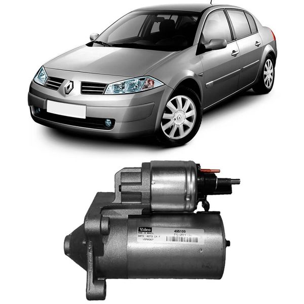 Partida Arranque Renault Megane 2001 2011 Valeo