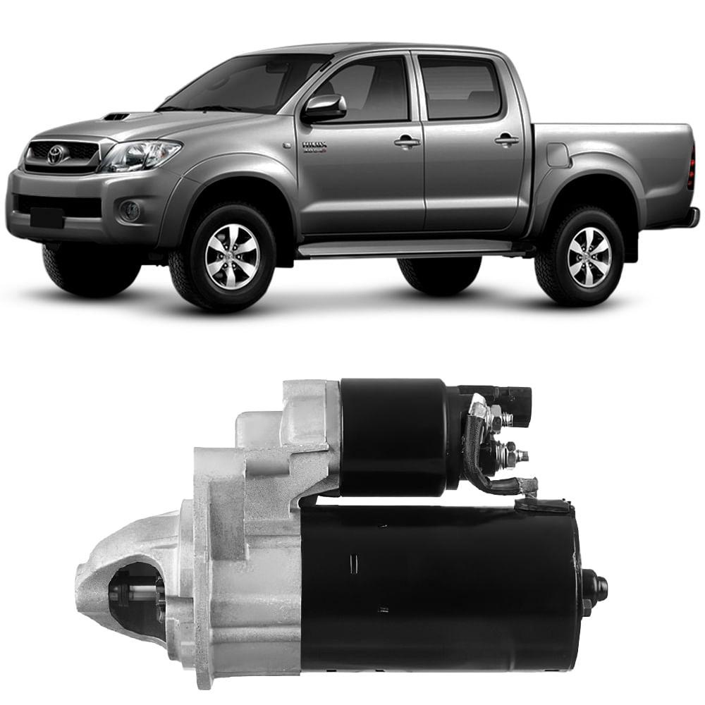 Partida Arranque Toyota Hilux 2006 2015 12V 9 Dentes Multiqualita MQ0105