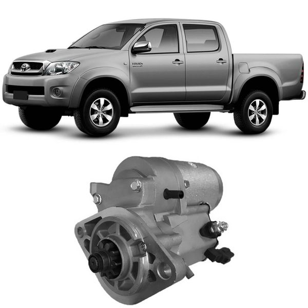 Partida Arranque Toyota Hilux 2008 2012 12V 10 Dentes Isapa 28530