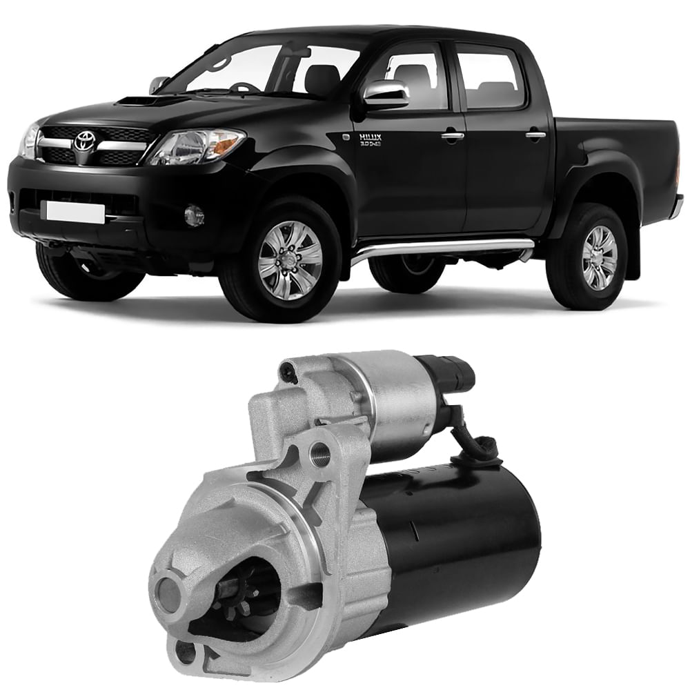 Partida Arranque Toyota Hilux 3 0 2005 2012 12V Zm 8097801