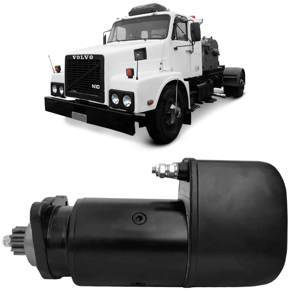 Partida Arranque Volvo N10 N12 81 91 8010103 Zm N12, 8010103
