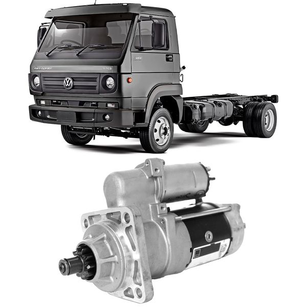 Partida VW Delivery Euro V Cummins 29MT 10 Dentes 12V Delco Remy 8200400 29MT, 8200400