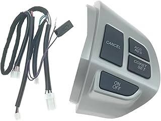 Botões do volante compatíveis com Mitsubishi L200 KB 2006 2007-2016: Controle de volume, telefone e piloto automático no volante (B)