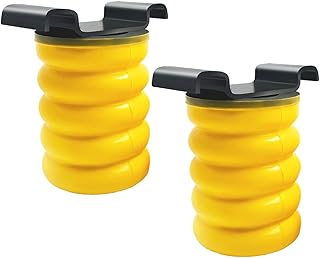 Substituição de molas auxiliares de suspensão traseira SSR-610-54 para Toyota Tacoma Tundra Hilux 2000-2022 para Mitsubishi Triton 2000-2015 Nissan Frontier Titan Yellow 2019-2021