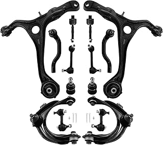 Kit De Suspensão Dianteira Para Honda Accord Para Acura Tsx 2003 2004 2005 2006 2007 Kit De Braços De Controle Superior E Inferior Com Juntas Esféricas + Barras De Direção + Barras Estabili