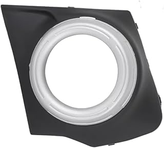 Molduras dos faróis de neblina do para-choque dianteiro compatíveis com Mitsubishi L200 Triton MQ MR 2015-2018. Capa preta para farol de neblina dianteiro esquerdo e direito.