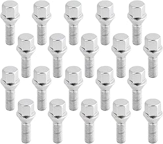 Porcas de roda compatíveis com Jeep Renegade 2014, 2015, 2016, 2017, 2018, 2019, 2020, 2021 e 2022. Acessórios para modificação de parafusos e porcas de roda.