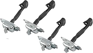 Batente de porta dianteira para Toyota Hilux 2004-2015 e Fortuner 2005-2015 (4 peças) - Limitador de abertura da porta