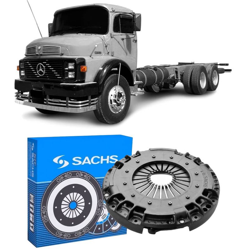 Platô Embreagem Mercedes-Benz 1318 OM352 87 91 Sachs 1192