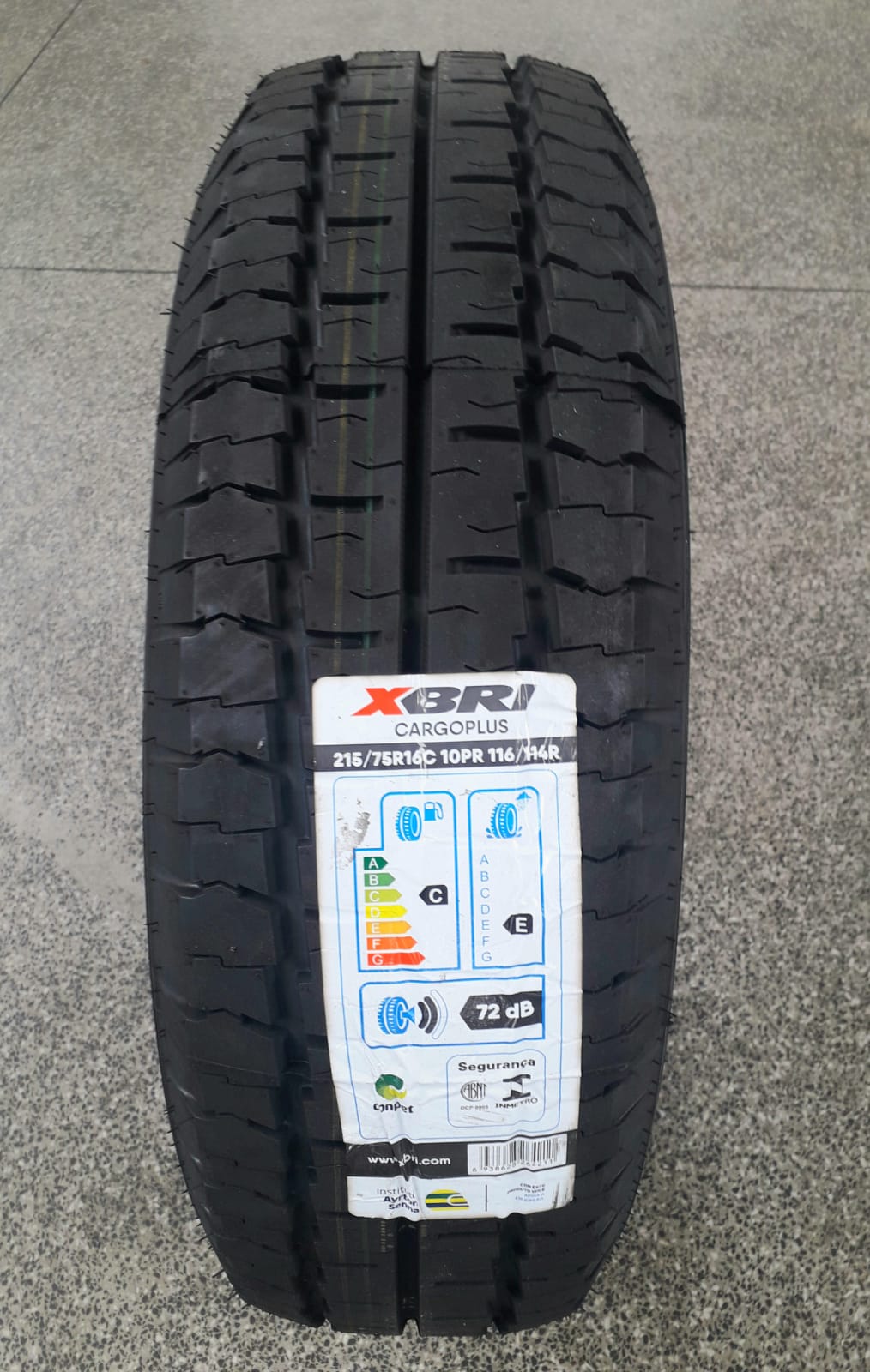 Pneu Aro 16 215 75R16 Xbri 116 114R 8PR Cargoplus