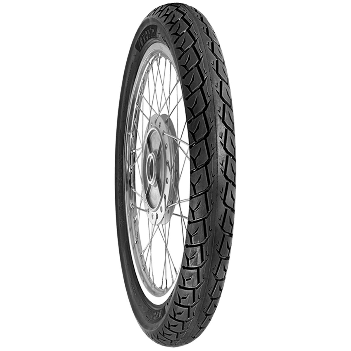 Pneu Moto Biz 100 Levorin Aro 14 80 100 14 49L Traseiro Matrix
