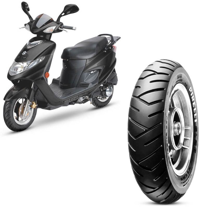 Pneu Moto Burgman 125 Pirelli Aro 10 3 50 10 59J Dianteiro Traseiro SL26