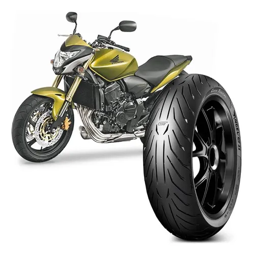 Pneu Moto Cb 600F Hornet Pirelli Aro 17 160 60 17 69W Traseiro Angel Gt 2