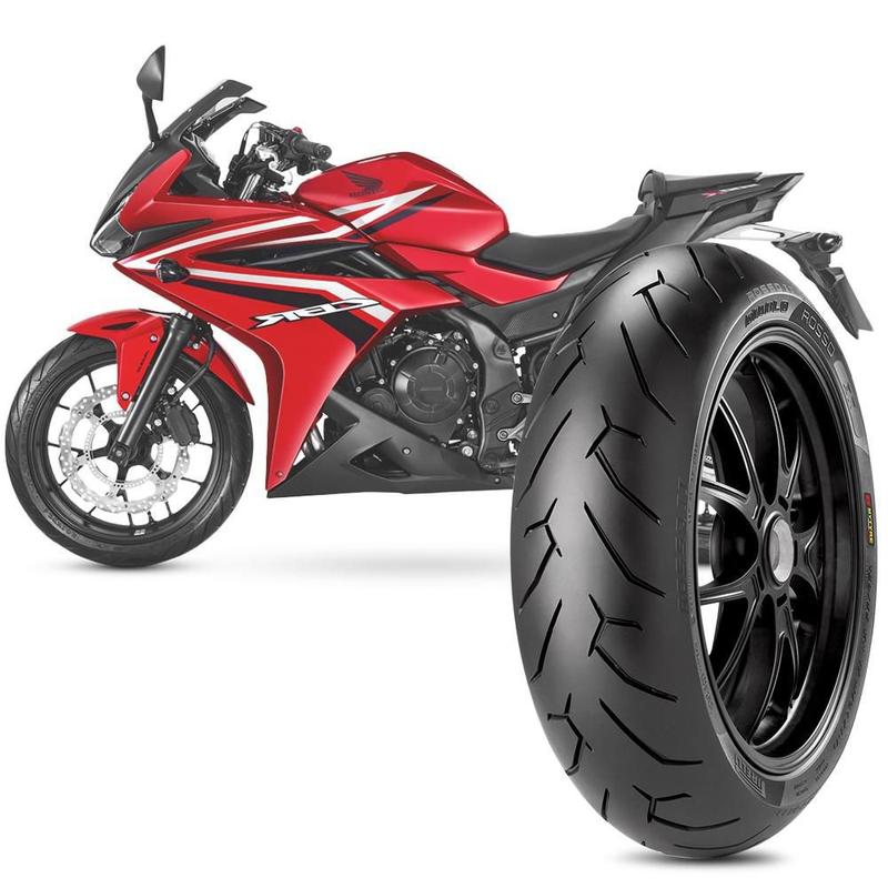 Pneu Moto Cbr 500R Pirelli Aro 17 160 60 17 69W Traseiro Angel Gt 2