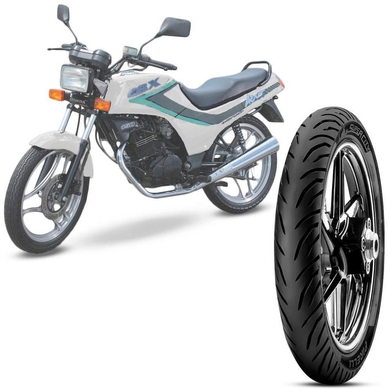 Pneu Moto Cbx 150 Pirelli Aro 18 90 90 18 51P Traseiro Super City