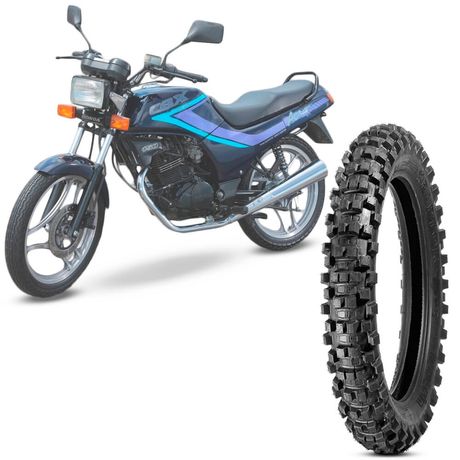 Pneu Moto Cbx Aero Levorin Aro 18 90 90 18 Traseiro Raptor