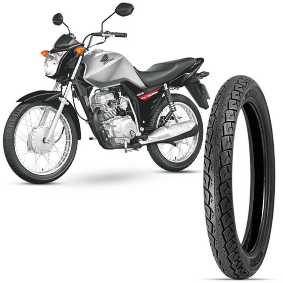 Pneu Moto Cg 125 Fan Levorin Aro 18 90 90 18 57P Traseiro Matrix
