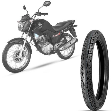 Pneu Moto Cg 150 Fan Levorin Aro 18 90 90 18 57P Traseiro Matrix